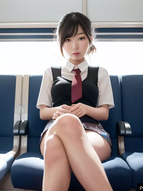 撮ってるのバレてる風のミニスカ画像まとめ その2