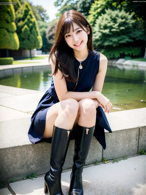 ミニスカ・ブーツ画像まとめ