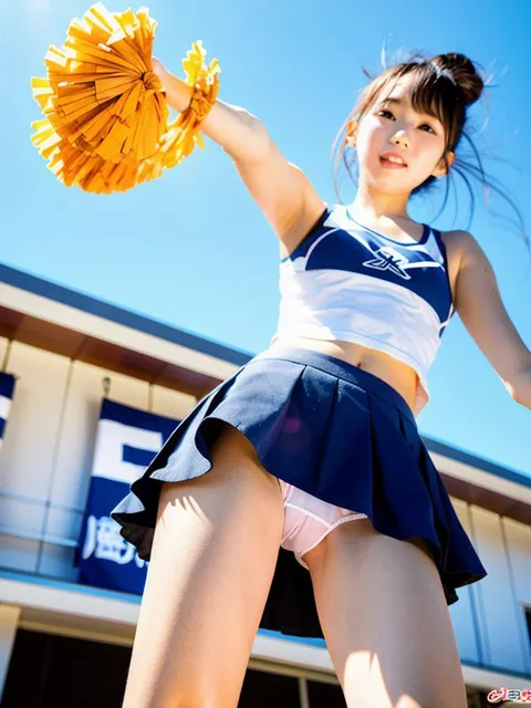 チアリーダーのローアングル画像まとめ