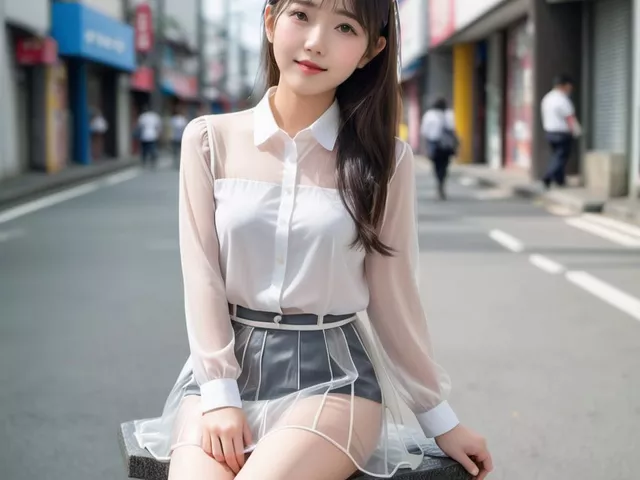 ミニスカ・ショーパン画像まとめ その57（スケスケコーデ編）