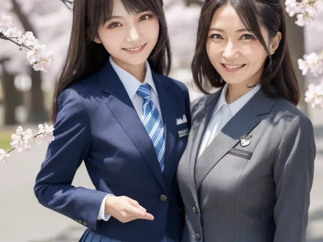 仲良し母娘画像