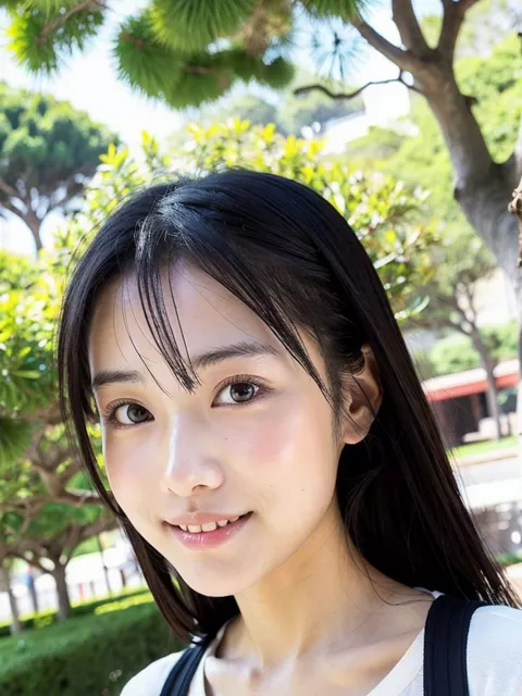 AI彼女のスマホ向け壁紙画像