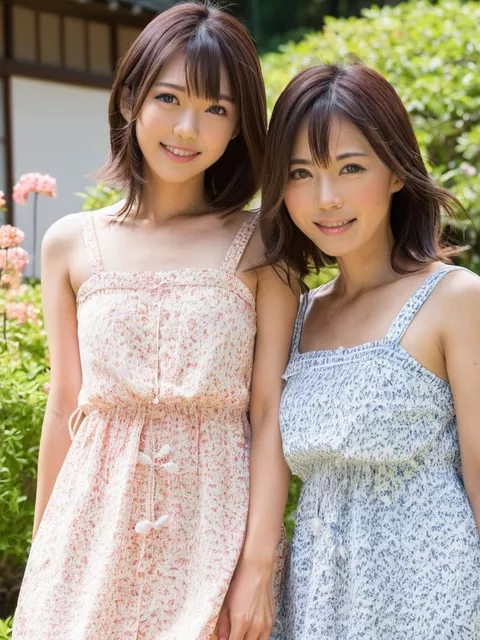 仲良し母娘画像 その3