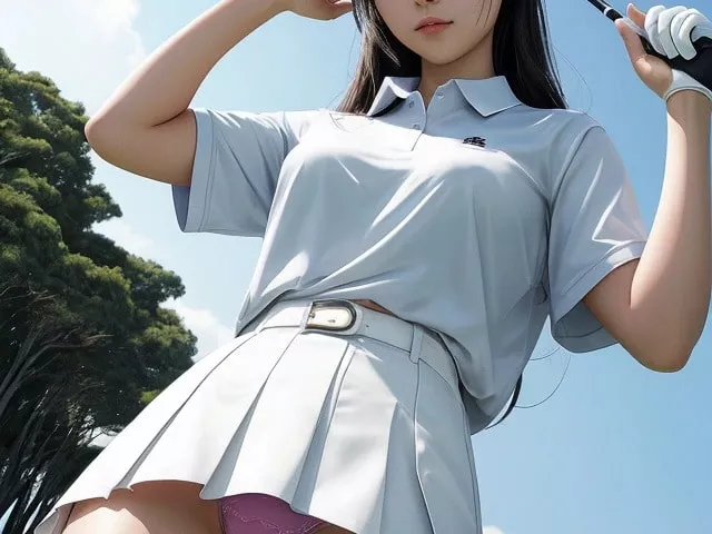 ゴルフ場パンチラ画像まとめ その5