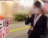 【企画ナンパ】黒パンスト美人OLお姉さんがえちえちSEX！ガン突きぱんぱんバックでハメ潮イキ潮！ 