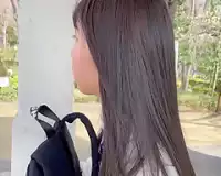 【素人＠ハメ撮り企画】野外露出で首輪メス犬プレーするJKがえちえちSEX！デート！制服着衣セックス！ 