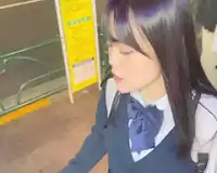 【素人＠ハメ撮り企画】アイドル級ロリ美少女JKがイチャラブのえちえちSEX！JKフェラ！制服着衣セックス！ 