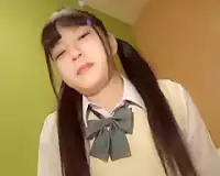 ＜素人企画＞童顔＆エロくて可愛い女子高生の素人ハメ撮り！SNS使ってGETできた最上位ツインテイル嬢へ中出し＜ロリJK＞ 