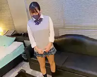 【ハメ撮り＠企画素人】スクベス着衣巨乳が目立つ爆乳JKが言いなりのえちえちSEX！制服着衣セックス！ 