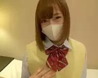 【素人企画＠ハメ撮り】爆乳ぽっちゃりJKがエロ合体！痴女り高速フェラ！制服着衣セックス！ 