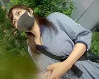 【素人企画】パイスラ着衣巨乳が目立つOLがエロSEX！狭い場所でマシュマロおっぱい乳揺れえちっくす！ 