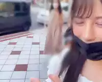 【素人企画＠ハメ撮り】えち美人がエロ合体！バイブオナニーしながら痴女り美顔フェラ！ 