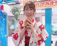 ＜マジックミラー号＞花火大会へ向かうスレンダーな美女と浴衣野球拳！無毛のロリマンコへゴム無しの中出しｗ＜素人ナンパ作品＞ 