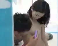 水着カップルがエッチなゲームに挑戦→最終的に中出しまで発展ｗ 