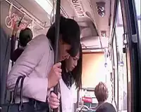 女子校生をレズ痴漢！！！変態OLが桃尻JKのアナルを刺激するどすけべ行為！！！ 