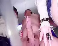 MINAMO＆天宮花南 顔面偏差値レベチで最強エッチなダブル美少女に挟まれ犯されちゃうエロくてイケてる３ピーSEX〜 