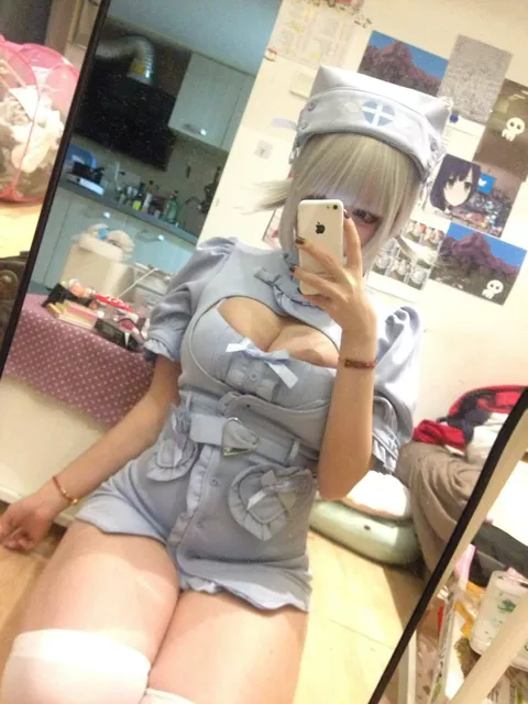【画像】これ見てたら彼女にコスプレさせてバチハメえっちしたくなってくるｗｗ