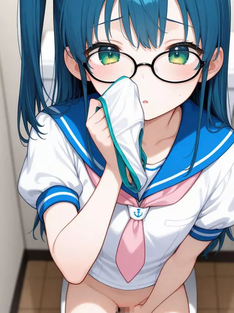 フェチエロ画像セレクション「匂いフェチ特集」!!　「スンスン…はぁ…くっさぁ♥」って最高の褒め言葉だよな！ 匂いフェチの変態美少女にムレたアソコを嗅がせまくろうぜ！［30枚］