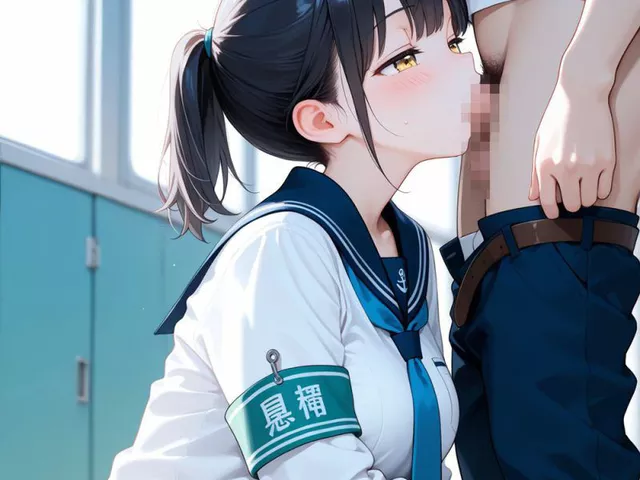 思春期男子たちのムラついたチ○ポをシコシコお世話してくれちゃう『性奉仕委員』の美少女たち！ お手々やお口、太ももでどっぴゅりヌいてもらえば受験勉強も捗りまくりですゾ！［30枚］