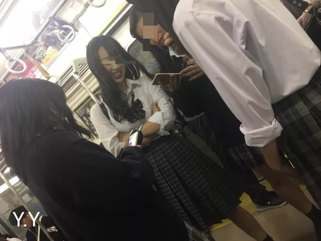 【画像】電車でこういう制服ＪＫが居たらチラ見するおっさん居るよなｗｗ
