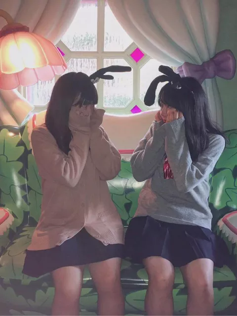 【画像】ミラコスタおごりなら直行してくれそうなキラキラ制服ＪＫ