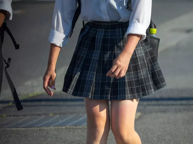 【画像】こういう制服女子高生が街にいるだけで経済成長するだろｗｗ
