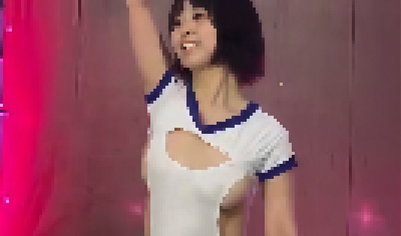 【動画】地下アイドルさん、お乳の布面積がガチで限界突破ｗｗｗ