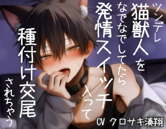 ツンデレ猫獣人をナデナデしてたら発情スイッチ入って種付け交尾されちゃう