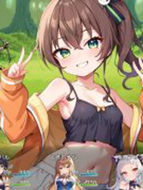 【新着同人ゲーム】Vtuber大戦 〜ホロバトル〜:R18版