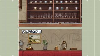 【新着同人ゲーム】著作権フリー背景素材集［喫茶店2］配信用