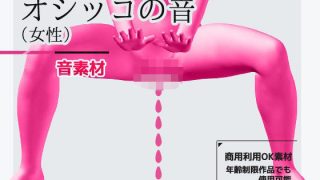 【新着同人ゲーム】効果音素材「女性のオシッコ音」〜商用OK著作権フリー