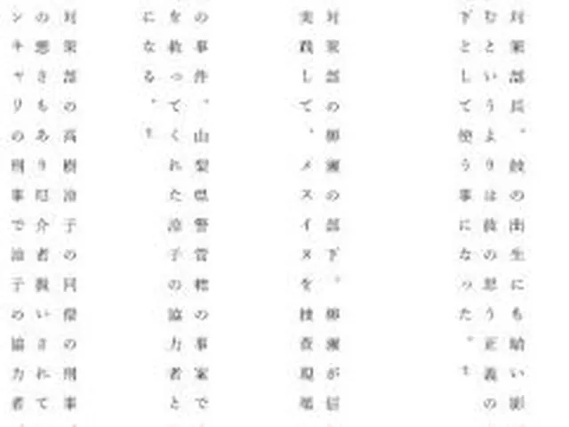 【新着同人誌】女刑事  涼子と遼子  案内版1