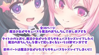 【新着同人誌】魔法少女はおちんちんでサキュバスをおしおきする！！