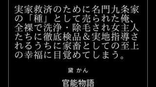 【新着同人誌】実家救済のために名門九条家の「種」として売られた俺、全裸で洗浄・除毛され女…