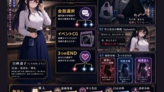 【新着同人ゲーム】憧れの清楚司書が深夜酔い潰れる退廃BBAだった件