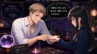 【新着同人ゲーム】インチキ霊能者の秘密のサロン〜嘘の言葉で本当の心をほどく夜〜