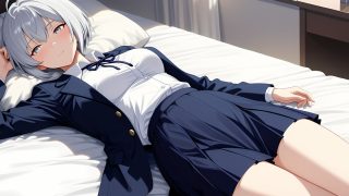 【新着同人ゲーム】巨乳銀髪王子様幼馴染とえっちがしたい