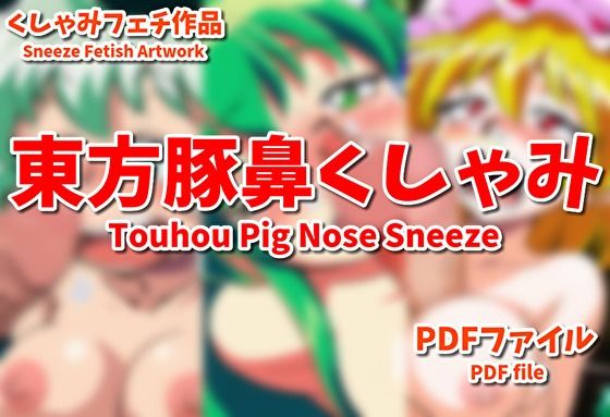 東方豚鼻パイズリくしゃみ！/ Touhou Pig Nose and Paizuri Sneeze！  くしゃみフェチ専門店