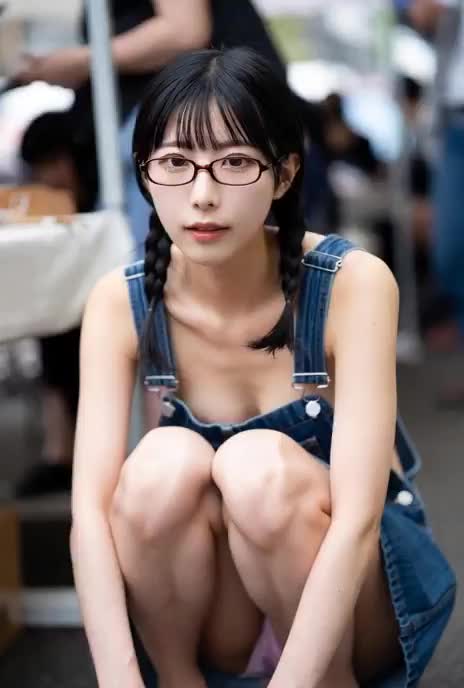 【AIえち動画】お姉さんがお仕事頑張れるなら、と内緒で写真撮らせてくれました。