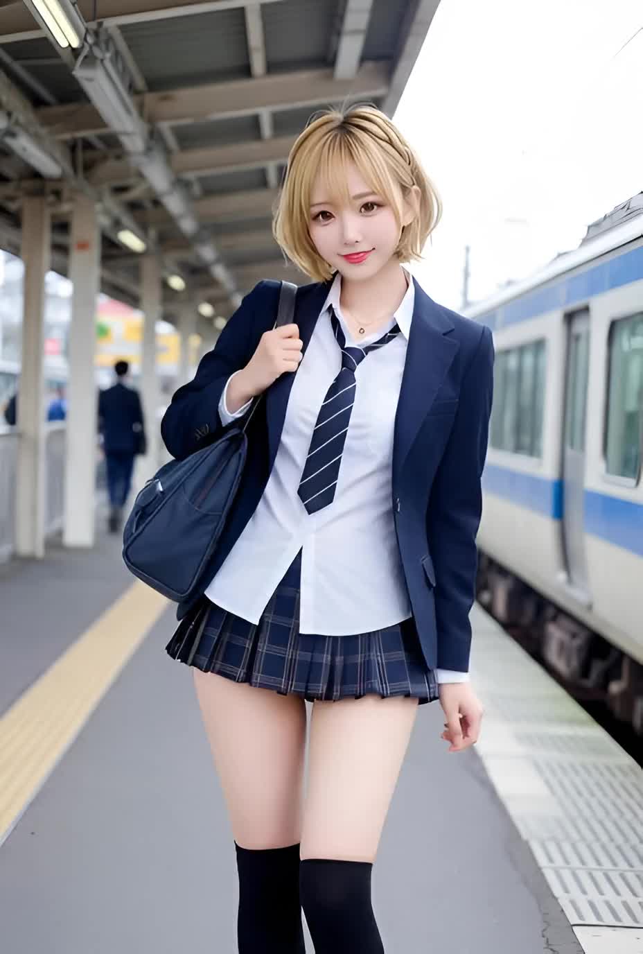 【AIえち動画】ハミ尻学生