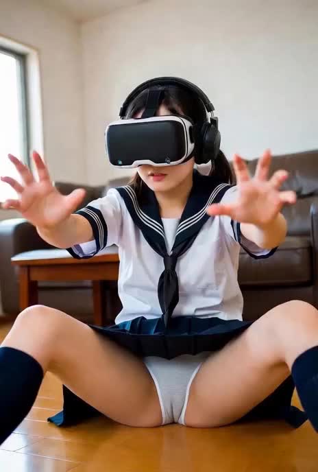 【AIえち動画】VRってすごい????