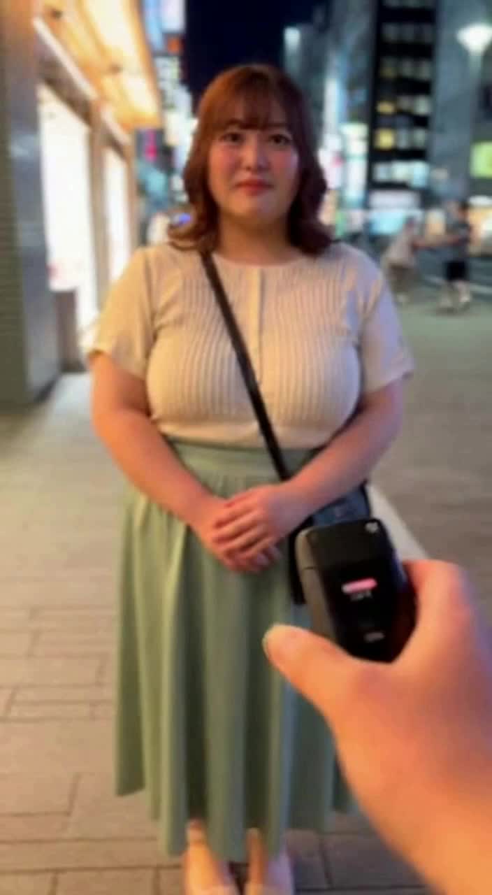 【AIえち動画】街角素人さん好きな人に告白