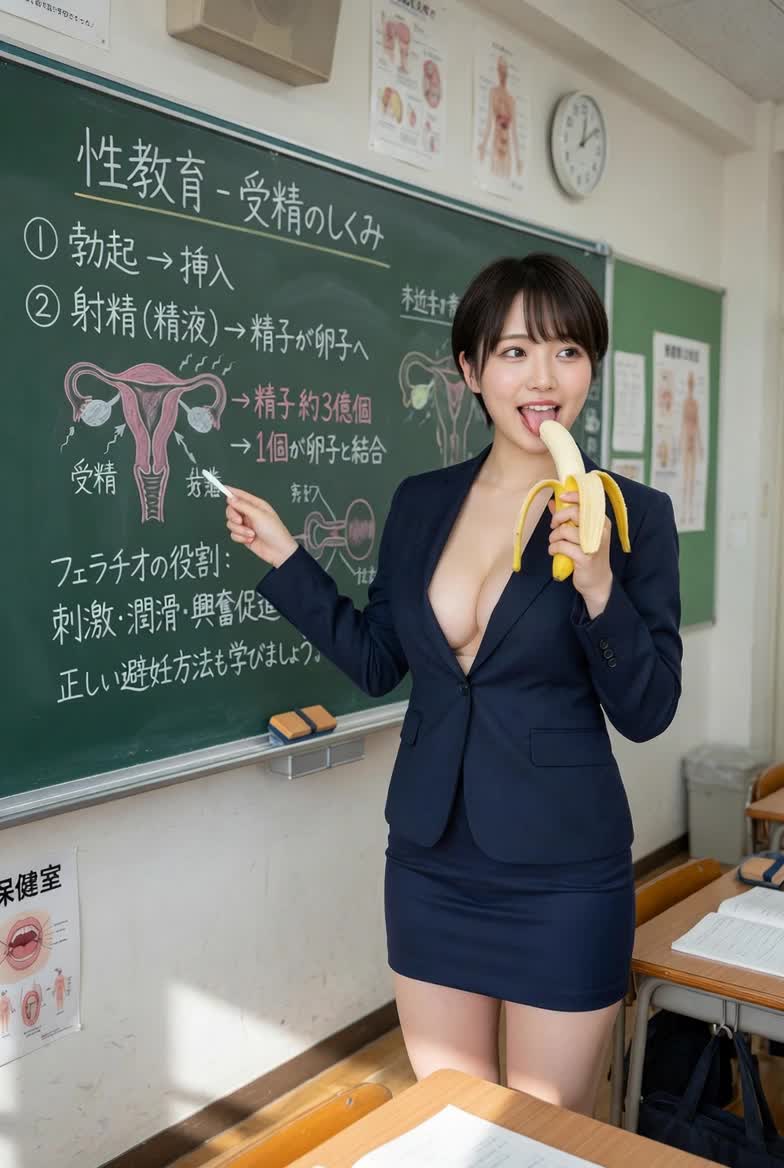 【AIえち動画】受精のしくみ