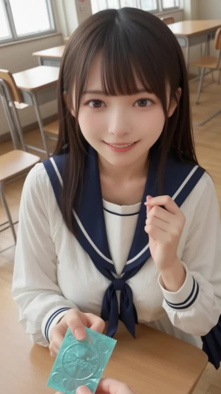 【AIえち動画】【間違って無料公開????】ねね、コレ一緒につかお????