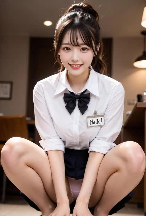 【AIえち動画】新人バイトの子を閉店後に食いました