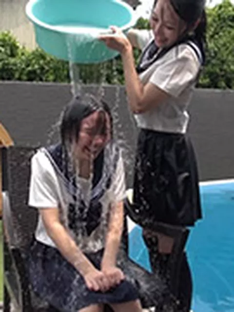 sandw-0279｜ルーレット＆あみだくじ 2人の水掛まつり｜S&W企画｜	ウェット＆メッシー