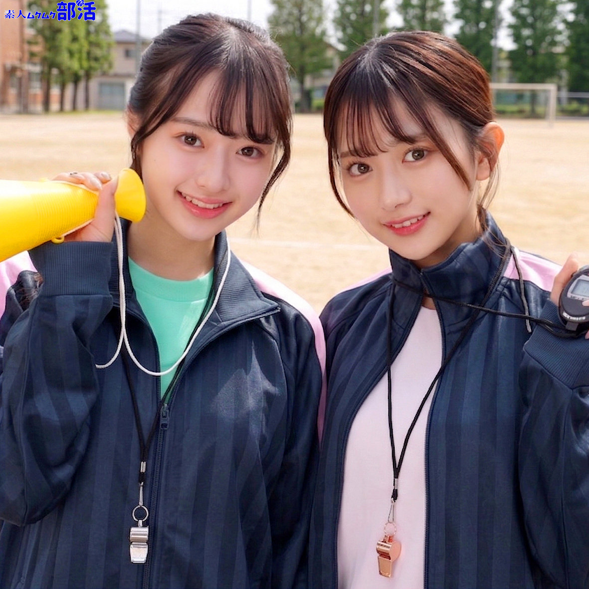 smub132｜かりんちゃん＆かほちゃん｜素人ムクムク-部活-