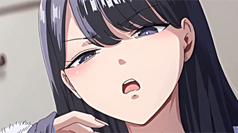 【エロアニメ】こんなスカした顔してるのにチンポが入ると豹変！！あまりに気持ち良すぎて抜かずの中出し3連発！！