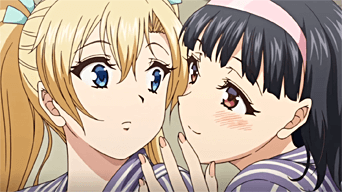 【エロアニメ】バイト娘2人とお泊り浴衣セックス最高すぎる！！働かせてもらうお礼に体でご奉仕とかスケベすぎるんよｗｗ