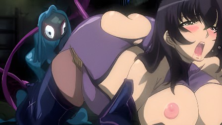 美少女魔法使いが変態触手に犯されてアヘ顔絶頂！
